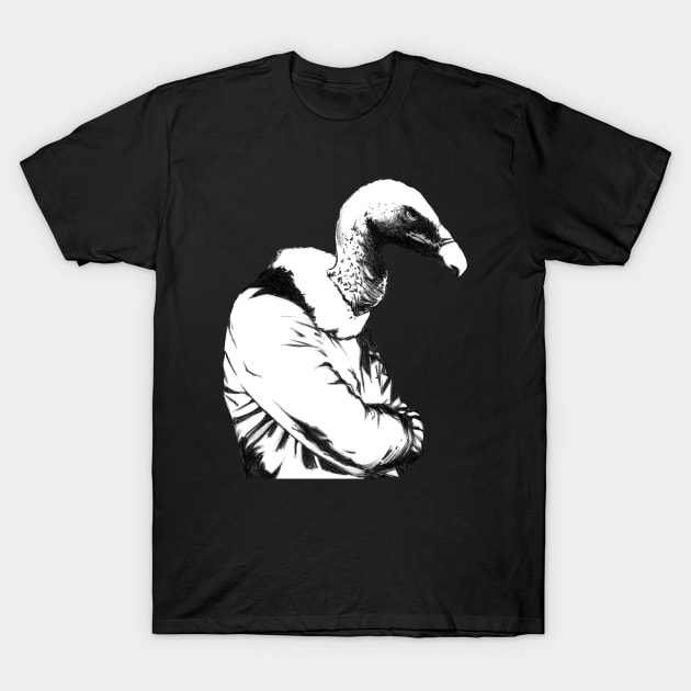 Them Crooked Vultures T-Shirt by Lula Pencil Art